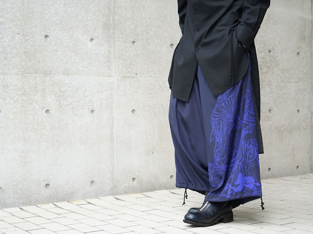 Ground Y x Kyousai Kawanabe graphic Balloon Pants Styling !! - 3-002