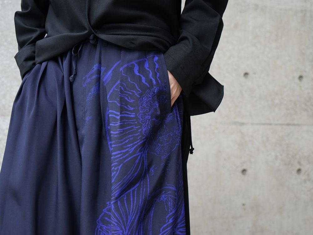 Ground Y x Kyousai Kawanabe graphic Balloon Pants Styling !! - 3-003