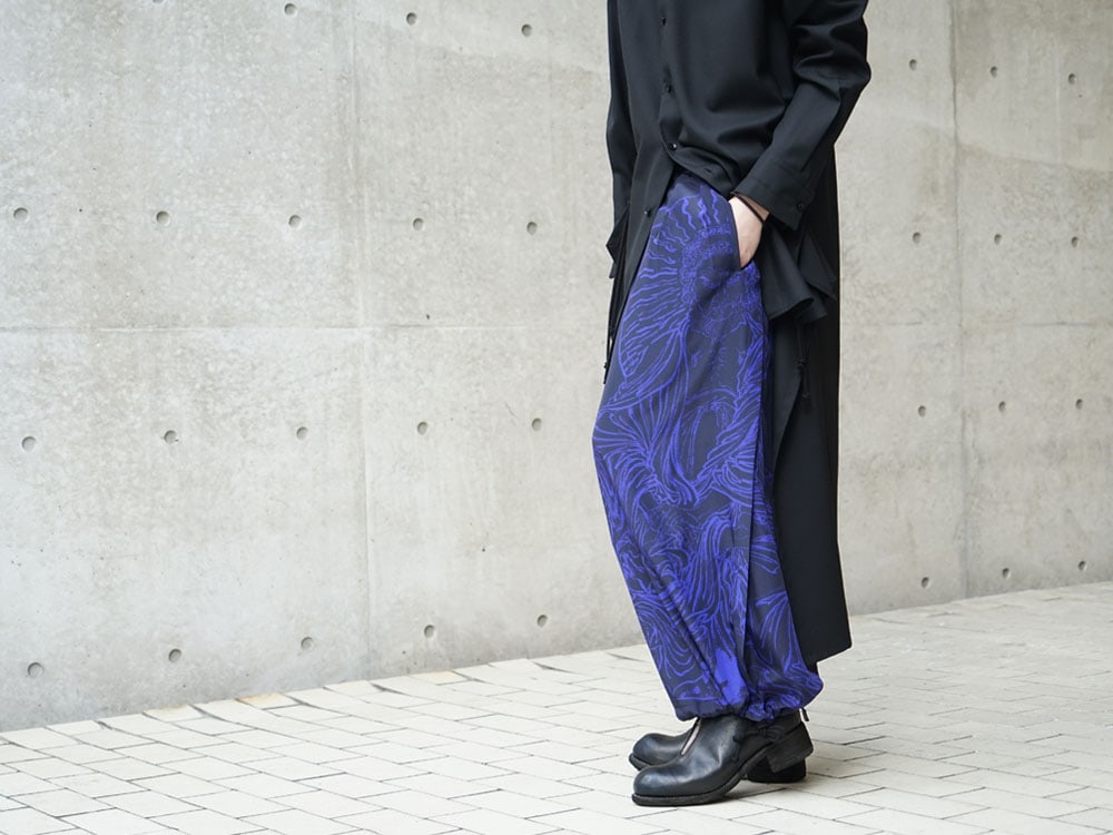 Ground Y x Kyousai Kawanabe graphic Balloon Pants Styling !! - 4-002