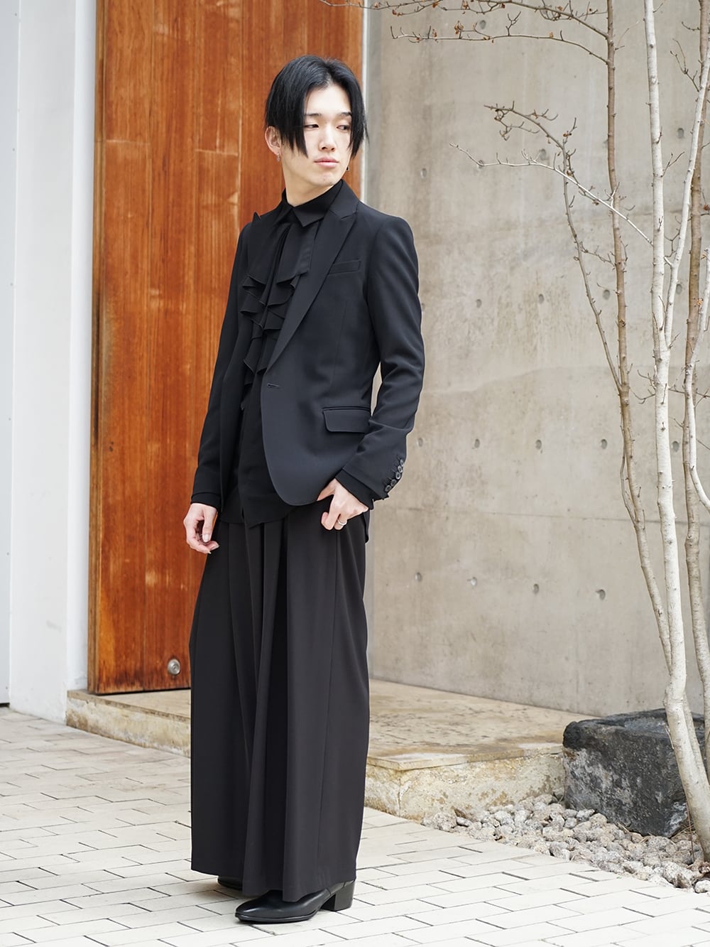 Galaabend 2020SS Black Dress Styling - 1-002