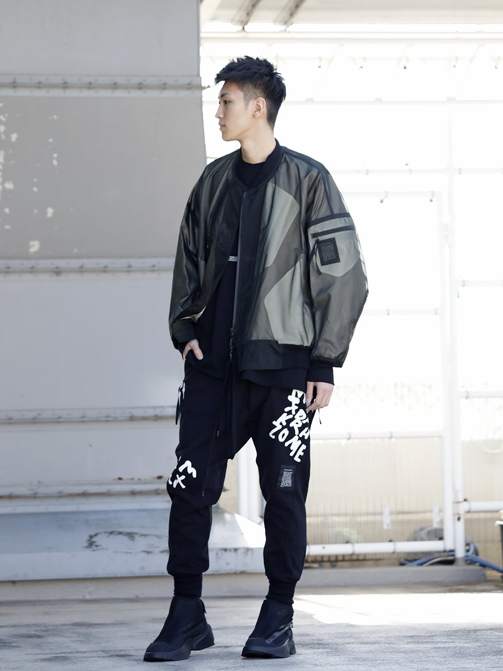 .LOGY kyoto 20ss See through jacket STYLE!! - 1-001