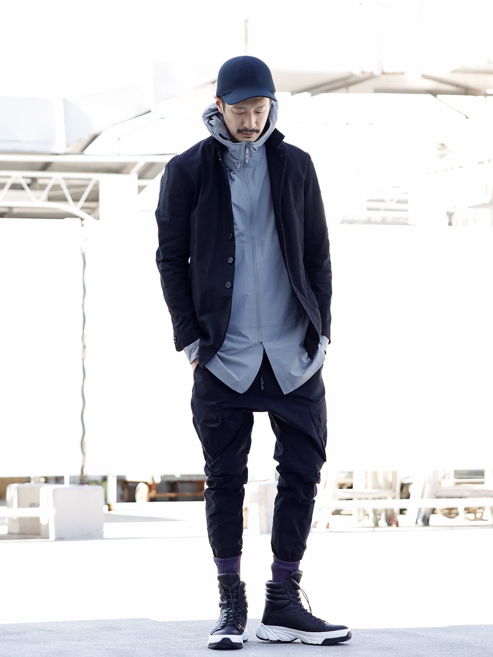 .LOGY kyoto 20SS【 RIPVANWINKLE × VEILANCE 】LINEN JERSEY JACKET STYLING!!! - 1-001