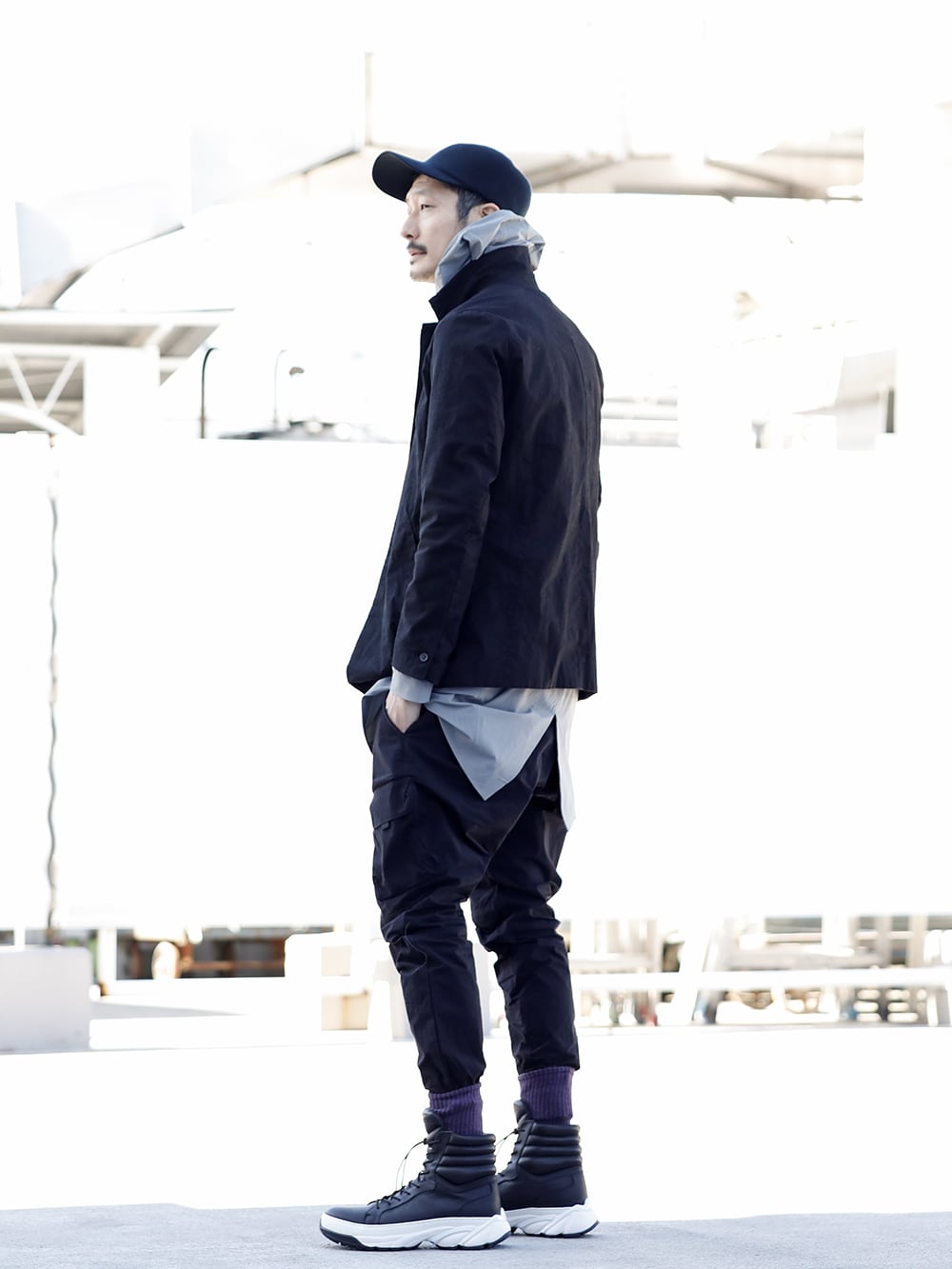 .LOGY kyoto 20SS【 RIPVANWINKLE × VEILANCE 】LINEN JERSEY JACKET STYLING!!! - 1-002