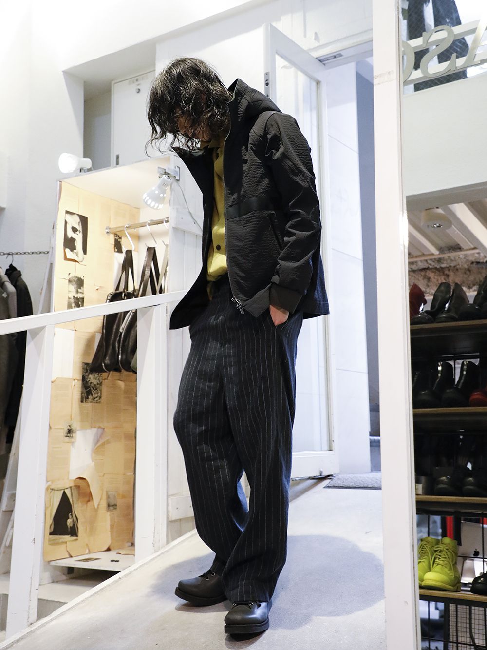 DEVOA 20SS Composite jacket Nylon shrink stretch - 1-002