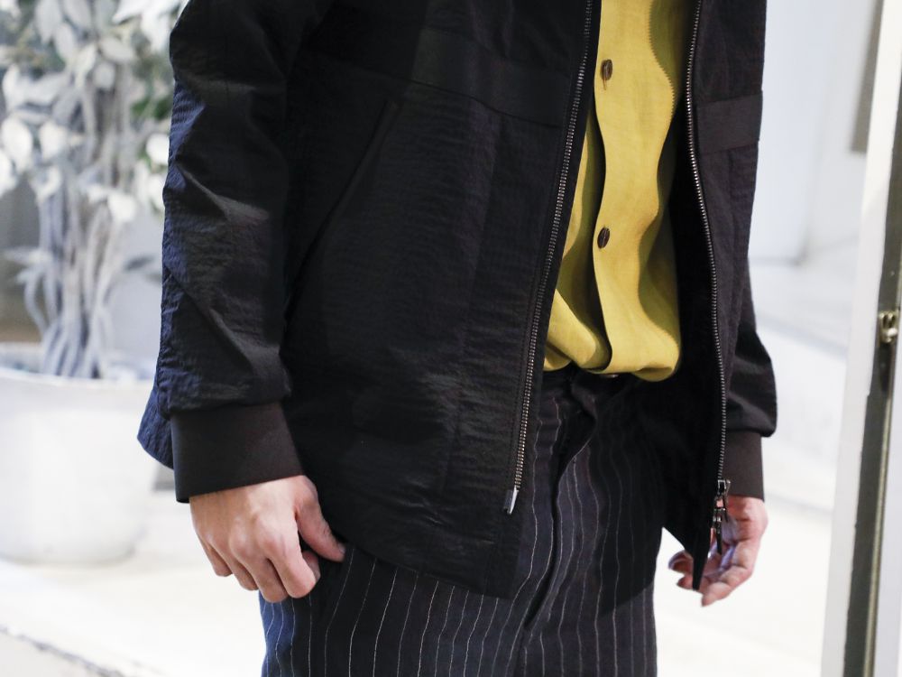 DEVOA 20SS Composite jacket Nylon shrink stretch - 2-003