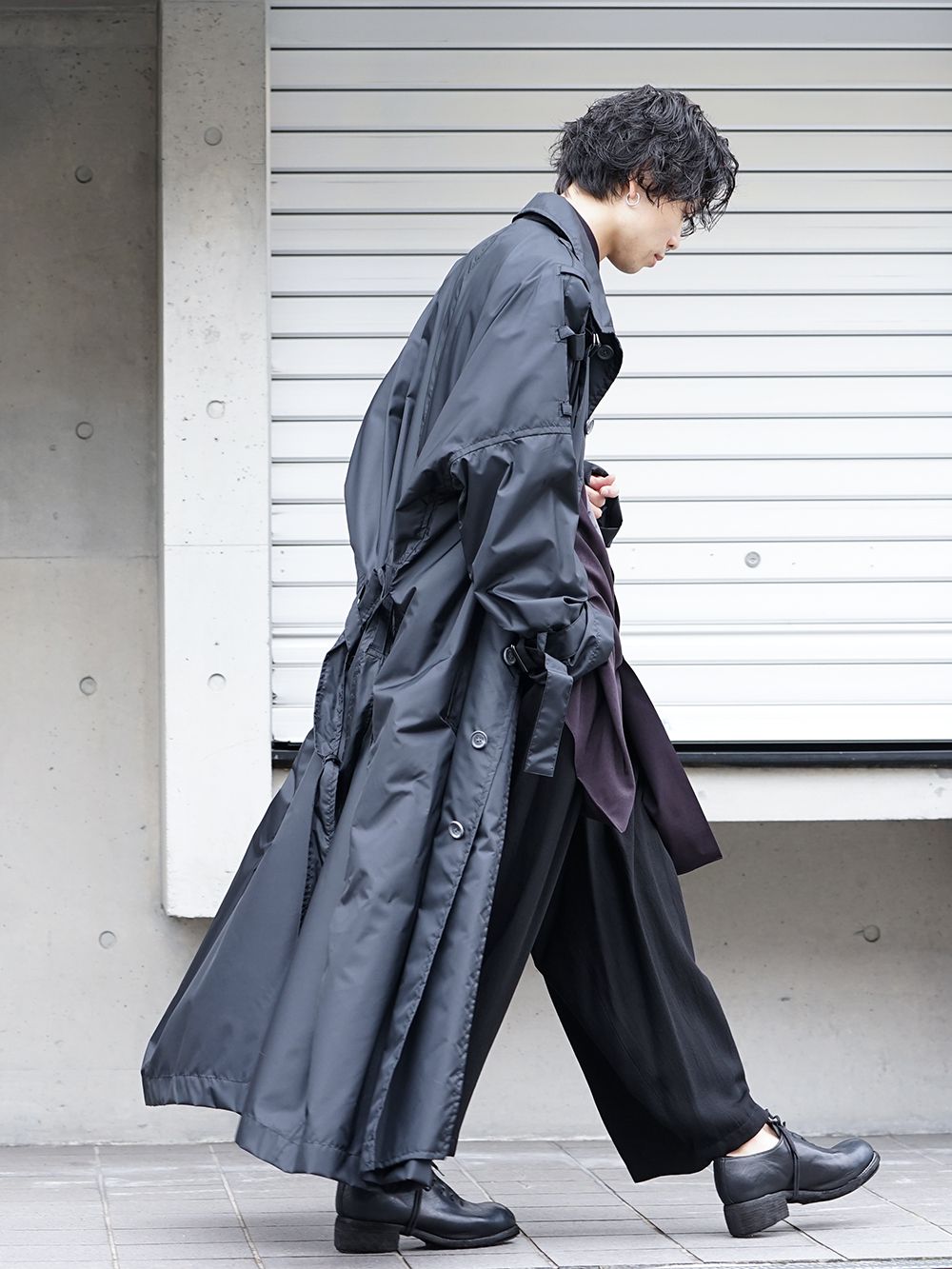 Yohji Yamamoto Big Rain Coat Style - FASCINATE BLOG