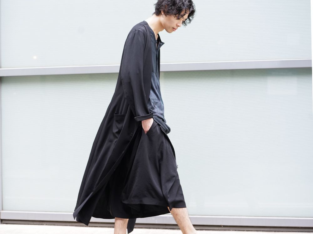 Yohji Yamamoto 20SS Shorts x Long Coat Style - 2-006