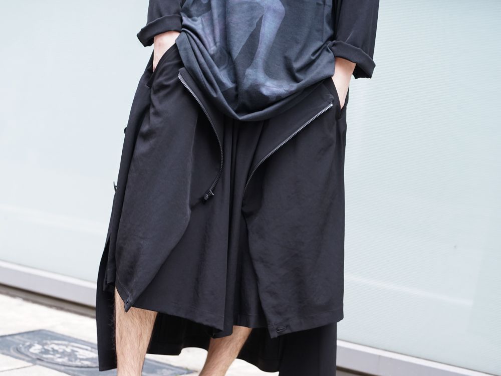 Yohji Yamamoto 20SS Shorts x Long Coat Style - 3-003