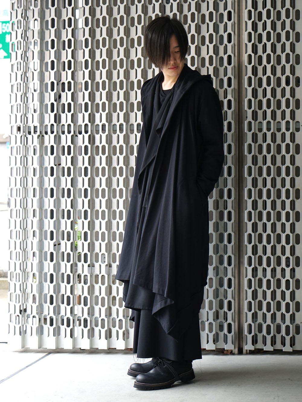 Ground Y × The Viridi-anne 20SS Black Drape Styling !! - 1-002
