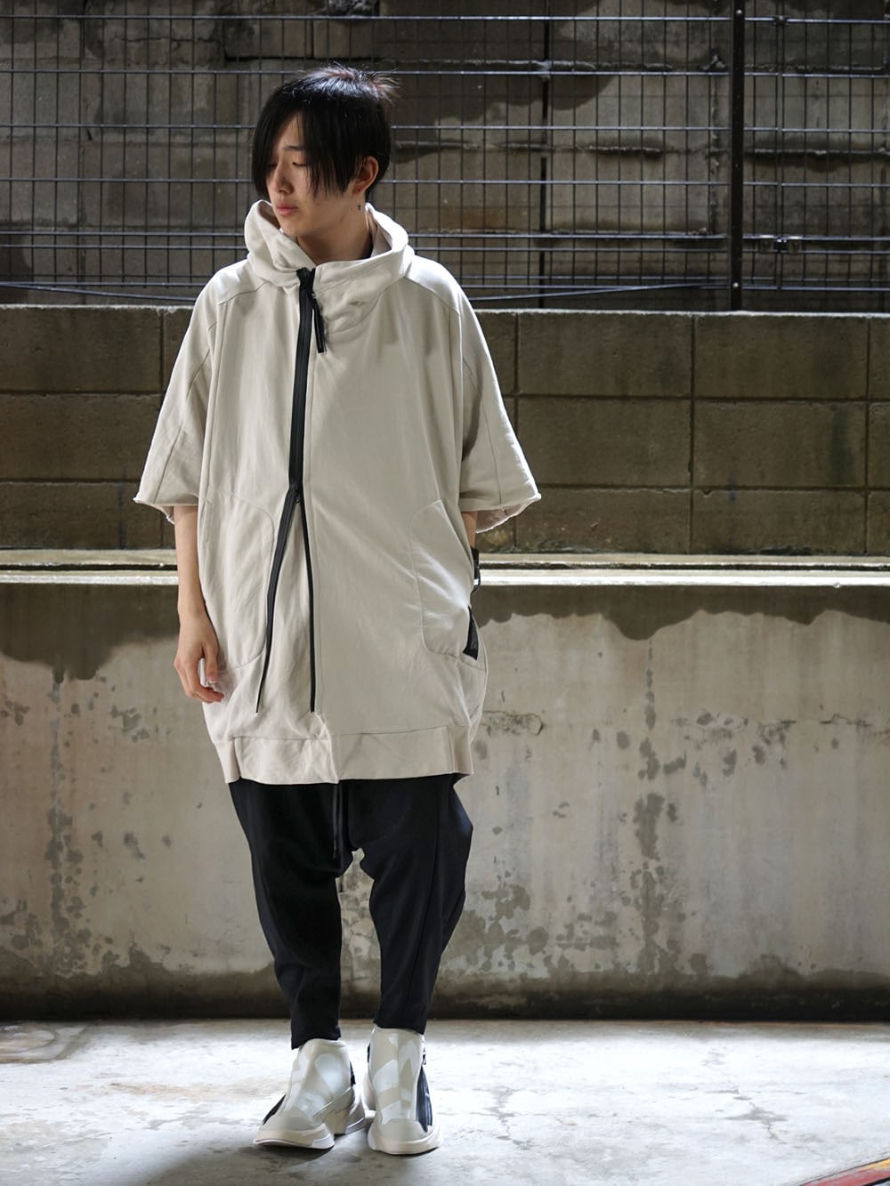 NILøS x The Viridi-anne Greige/Black MIX styling !! - 1-001