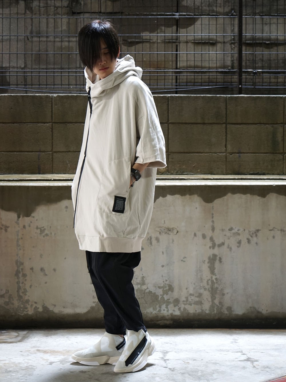 NILøS x The Viridi-anne Greige/Black MIX styling !! - 1-002