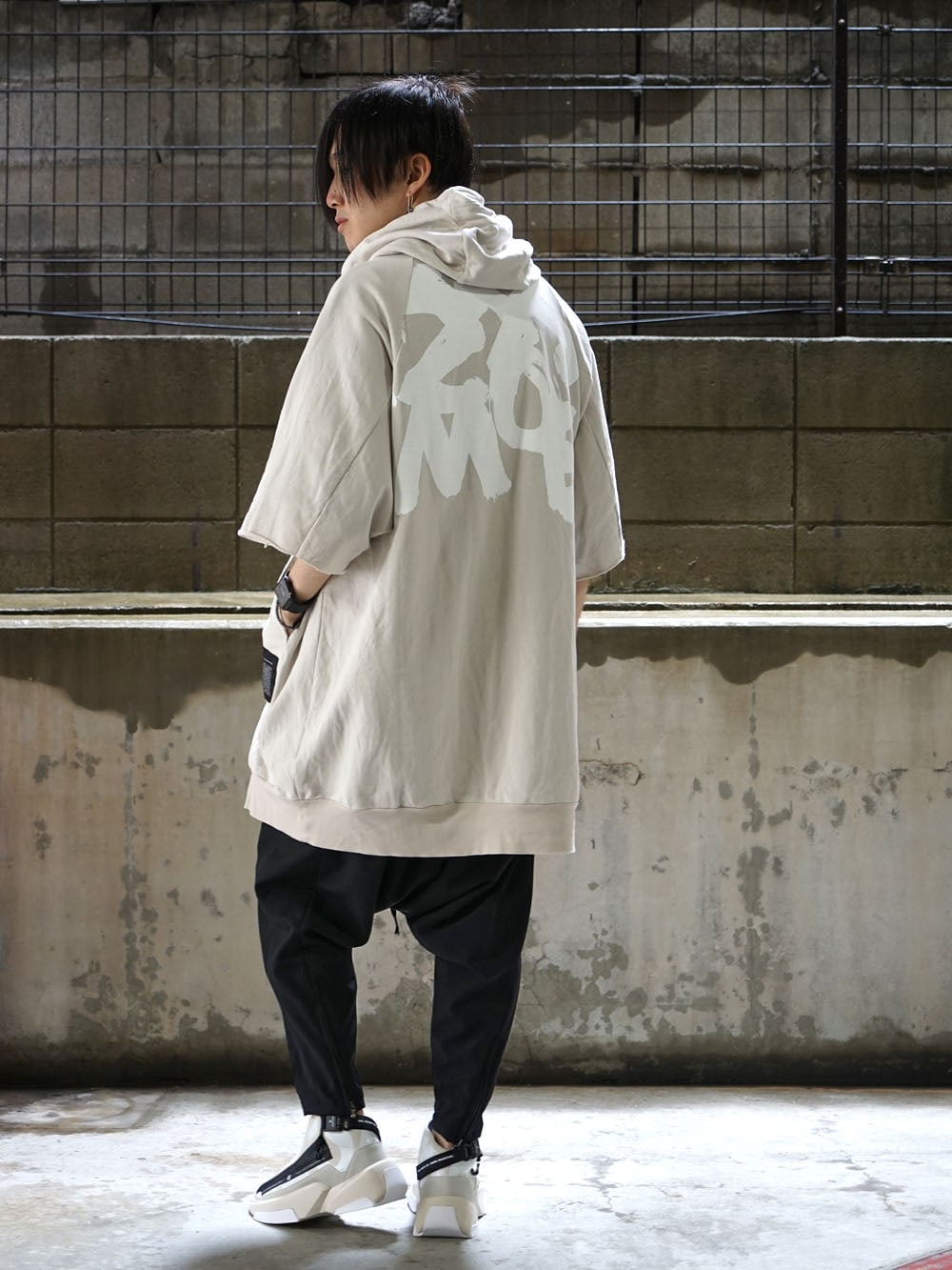 NILøS x The Viridi-anne Greige/Black MIX styling !! - 1-003