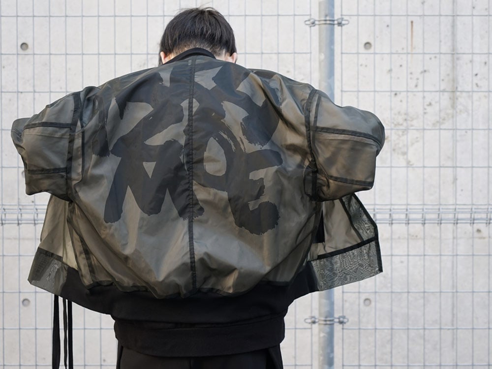 NILøS New graphic See through jacket Styling !! - 2-004