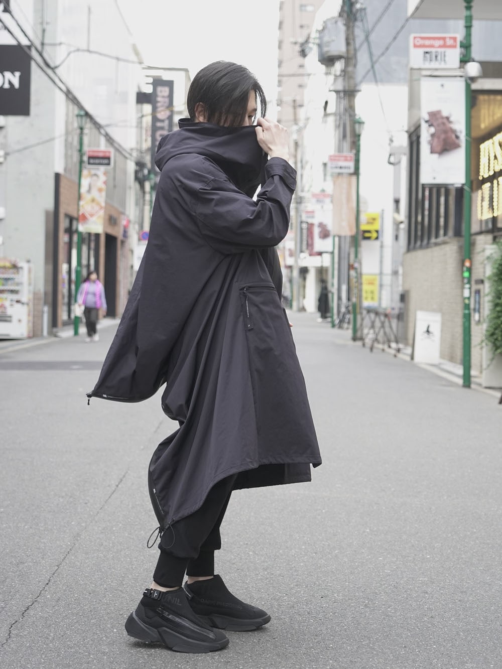 NILøS 20SS High neck long coat styling !! - 1-003