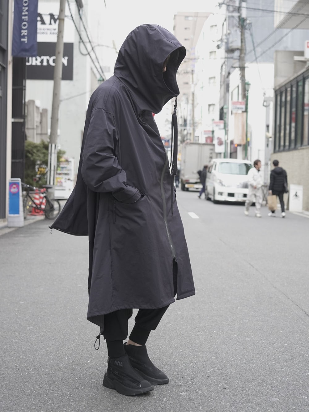 NILøS 20SS High neck long coat styling !! - 1-005