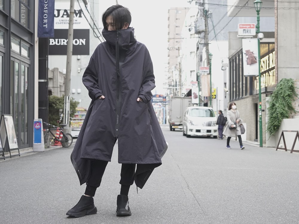 NILøS 20SS High neck long coat styling !! - 3-001