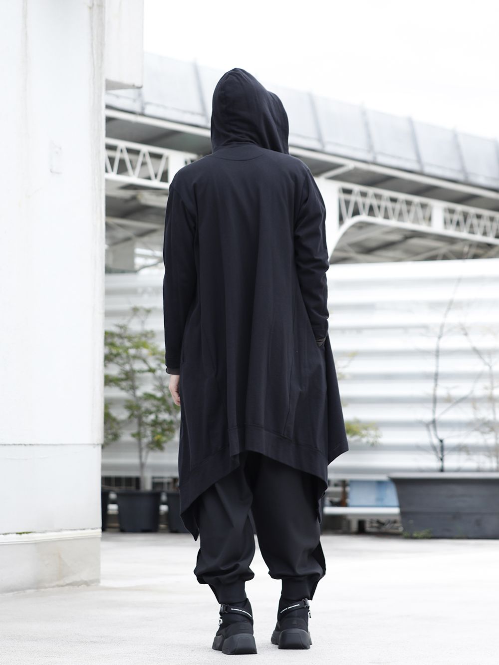 LOGY kyoto 20ss Ground Y Drape Hood Cardigan STYLE!! - FASCINATE BLOG