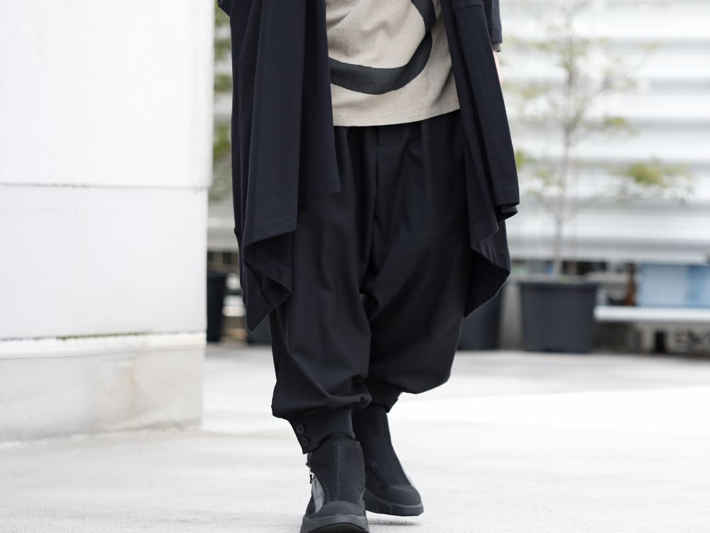 .LOGY kyoto 20ss Ground Y Drape Hood Cardigan STYLE!! - 3-001