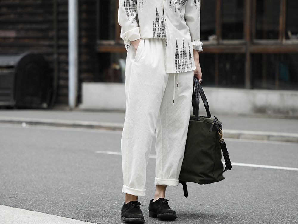 individual sentiments 20SS White Color Style - 3-001