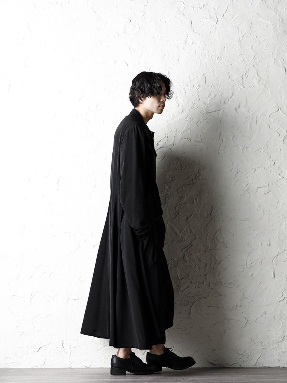 純正箱 Yohji yamamoto ヨウジヤマモト ロングシャツ 百合阿修羅