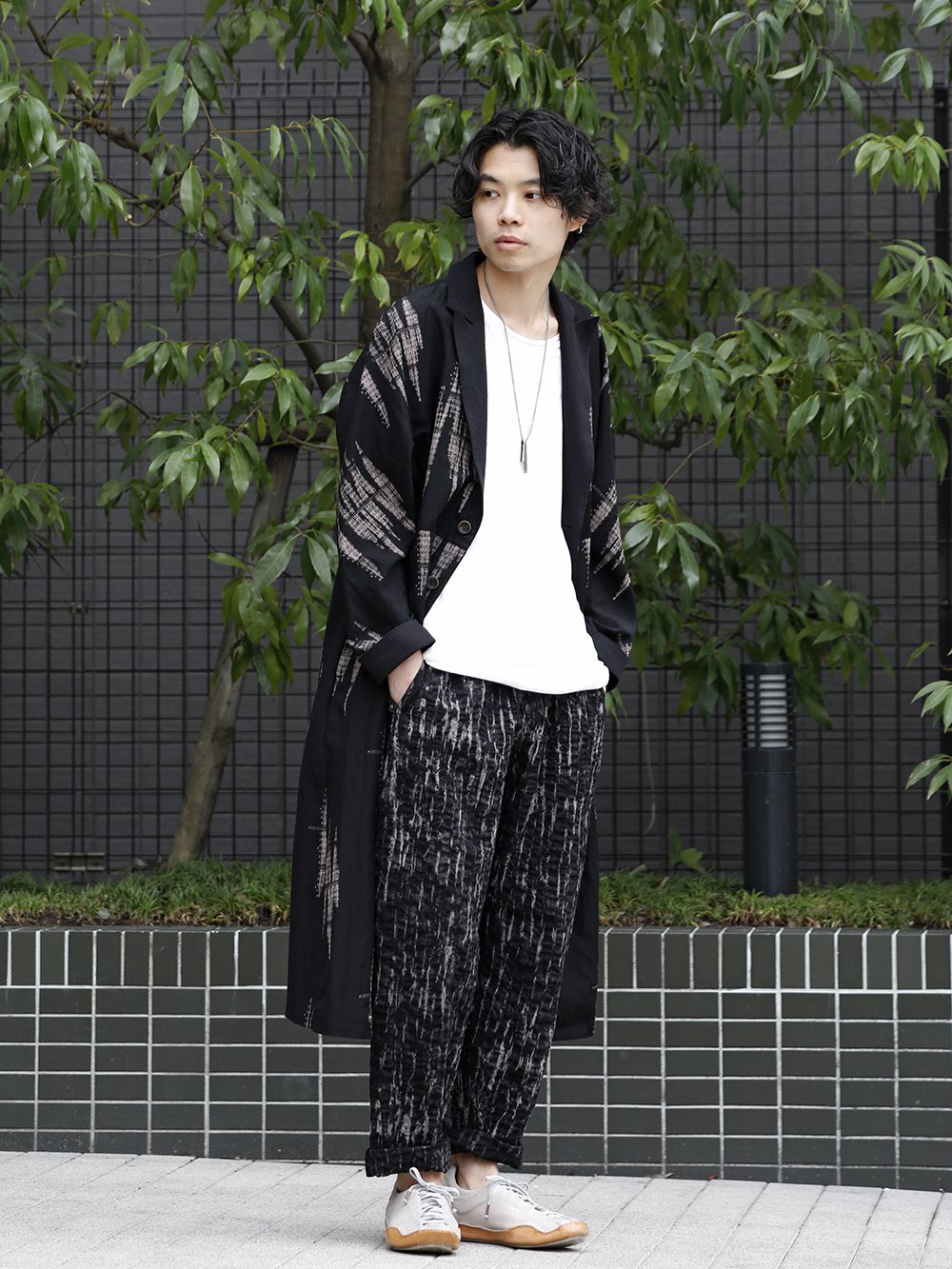 individual sentiments 20ss Print Coat x Pants Style - 1-001