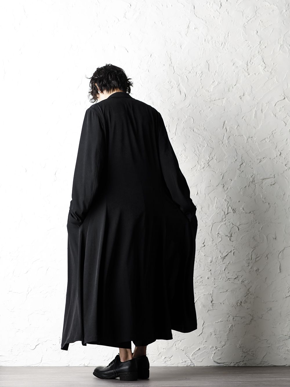 Yohji Yamamoto Tuxedo Peaked Long dress Style - 1-003