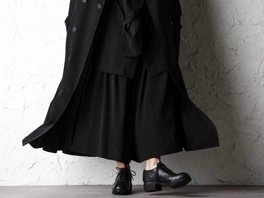 Yohji Yamamoto - ヨウジヤマモト Tuxedo Peaked Long dress Style ...