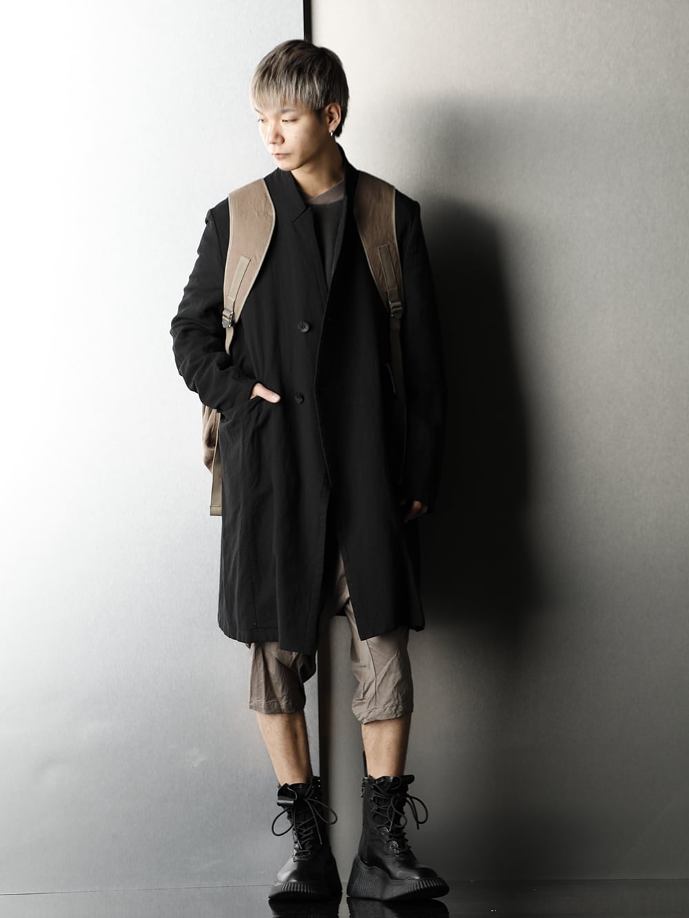 JULIUS 20SS Black x Earth Colouring Style - 1-001