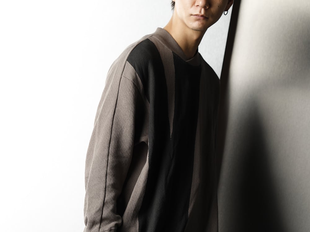 JULIUS 20SS Black x Earth Colouring Style - 3-006