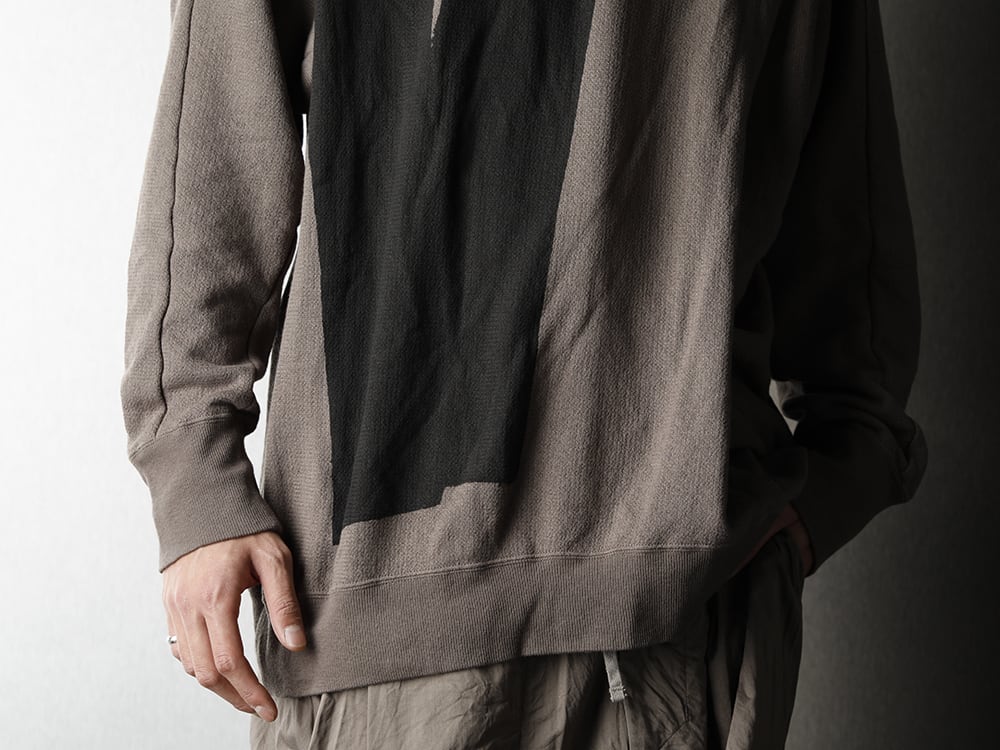 JULIUS 20SS Black x Earth Colouring Style - 3-008