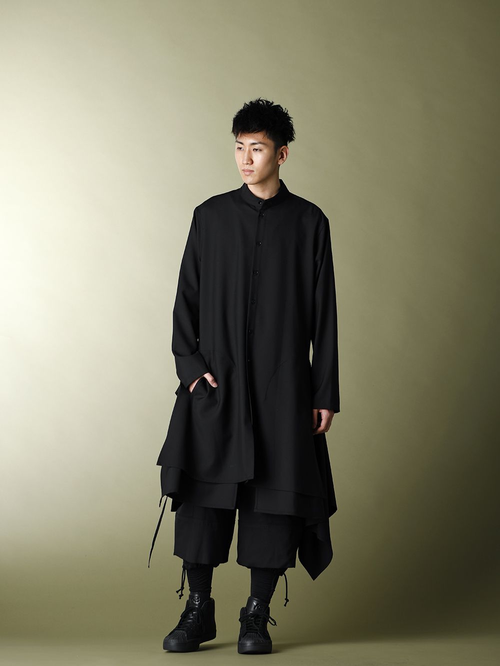 .Logy kyoto Layered All Black STYLE!! - 3-001