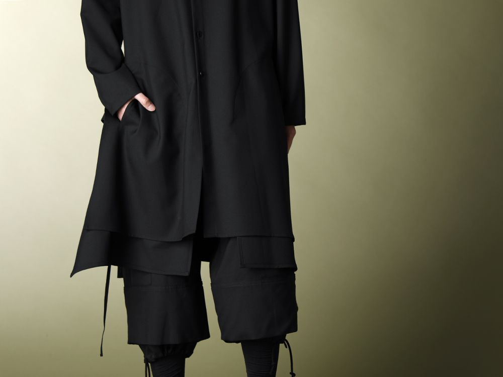 .Logy kyoto Layered All Black STYLE!! - 3-005