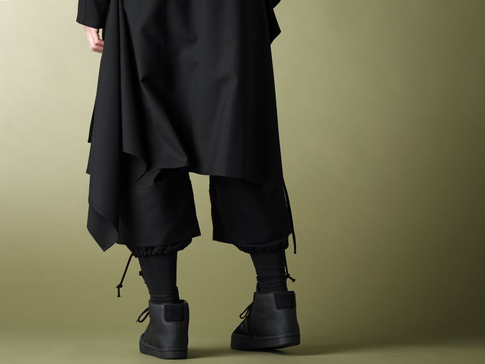 .Logy kyoto Layered All Black STYLE!! - 4-003