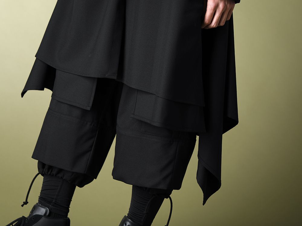 .Logy kyoto Layered All Black STYLE!! - 4-004