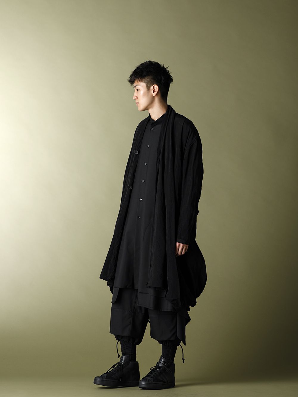 .Logy kyoto Layered All Black STYLE!! - 5-001