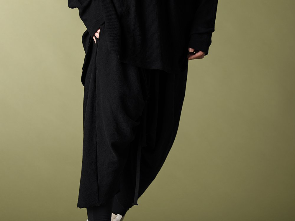 .LOGY Kyoto JULIUS 20SS  Drape Black STYLE!! - 3-004
