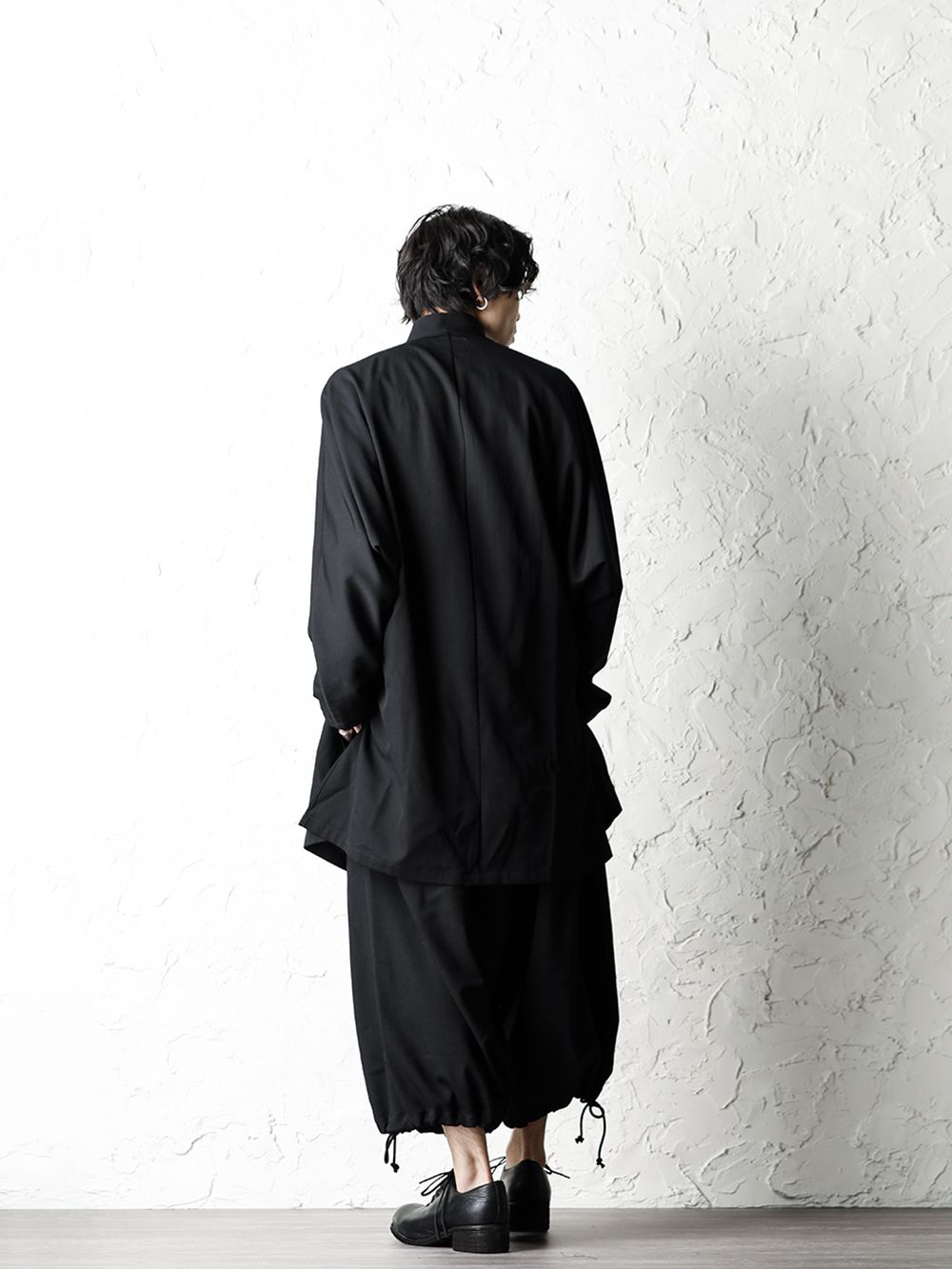 B Yohji Yamamoto 20SS Bow Dolman Sleeve Blouse - 1-003