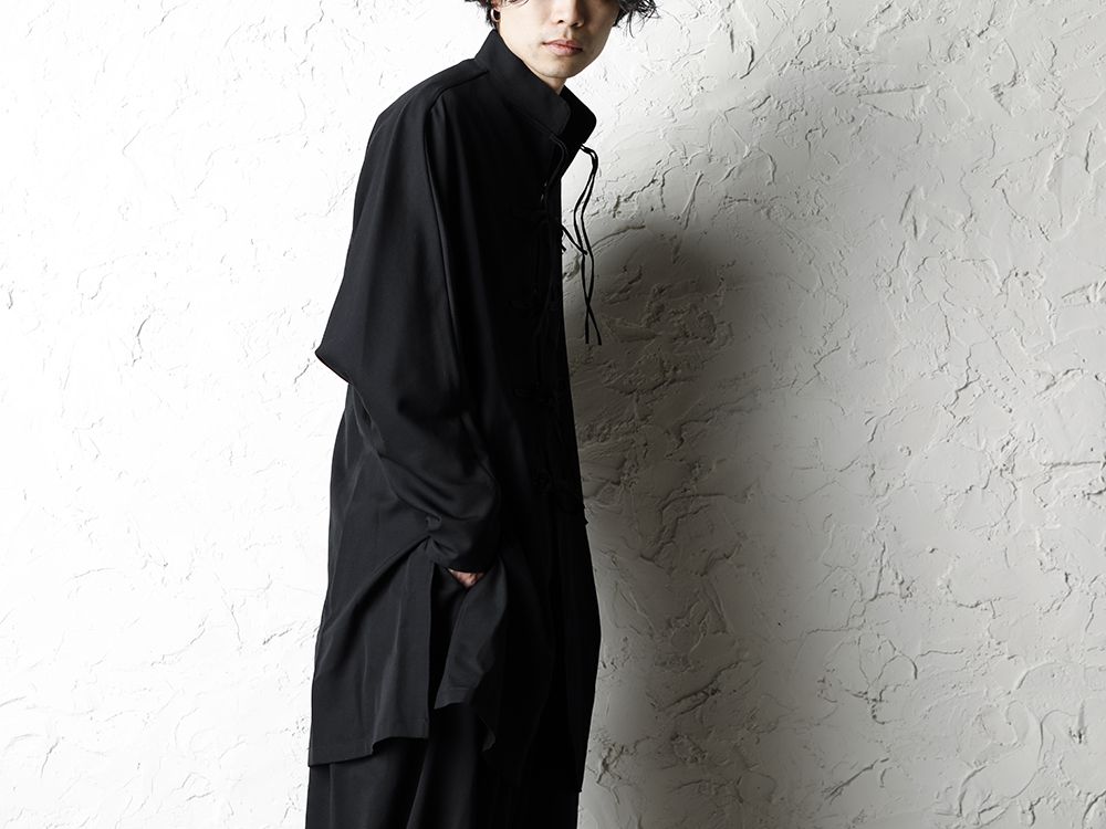 B Yohji Yamamoto 20SS Bow Dolman Sleeve Blouse - 2-004