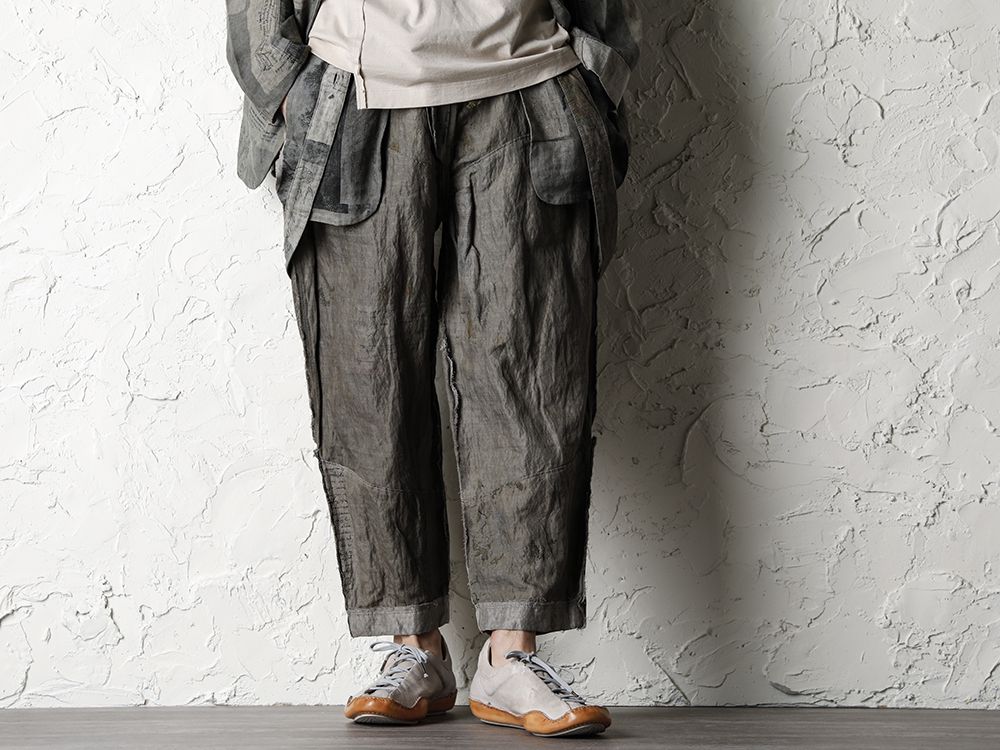 ZIGGY CHEN 20SS  Used Paper Print Set Up Suit Style - 3-001