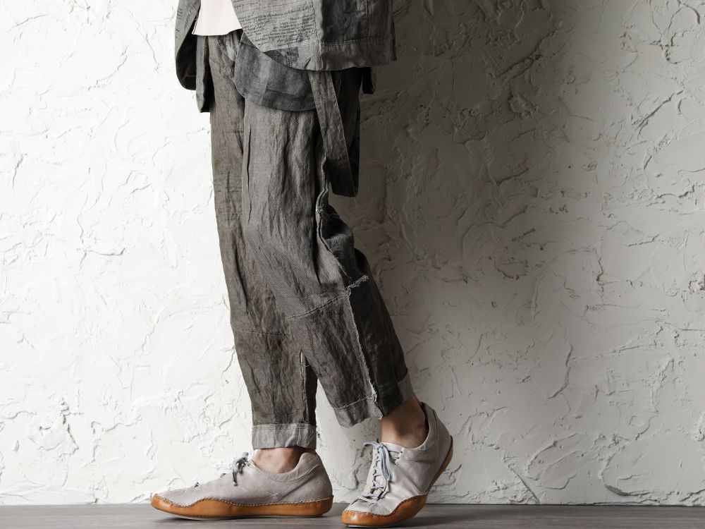 ZIGGY CHEN 20SS  Used Paper Print Set Up Suit Style - 3-002