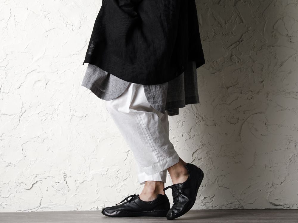 O project 20SS Stripe linen Hooded Shirts Jacket Style - 3-001