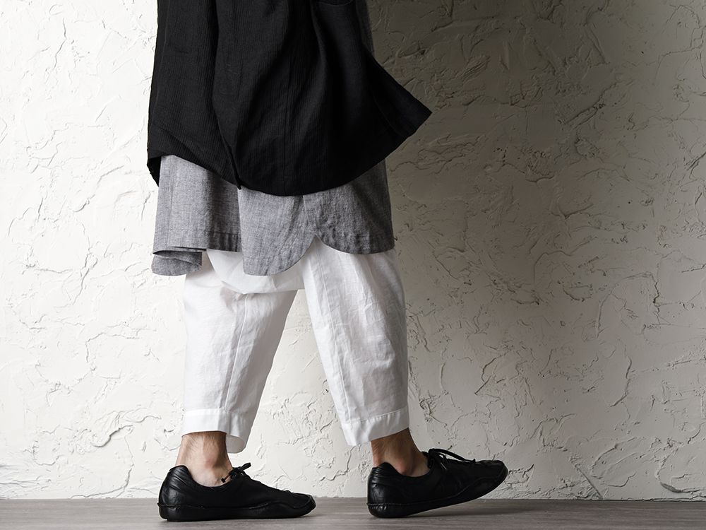 O project 20SS Stripe linen Hooded Shirts Jacket Style - 3-002