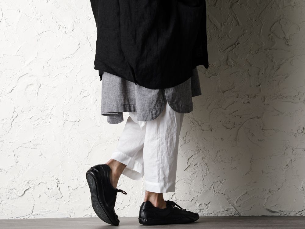 O project 20SS Stripe linen Hooded Shirts Jacket Style - 3-003