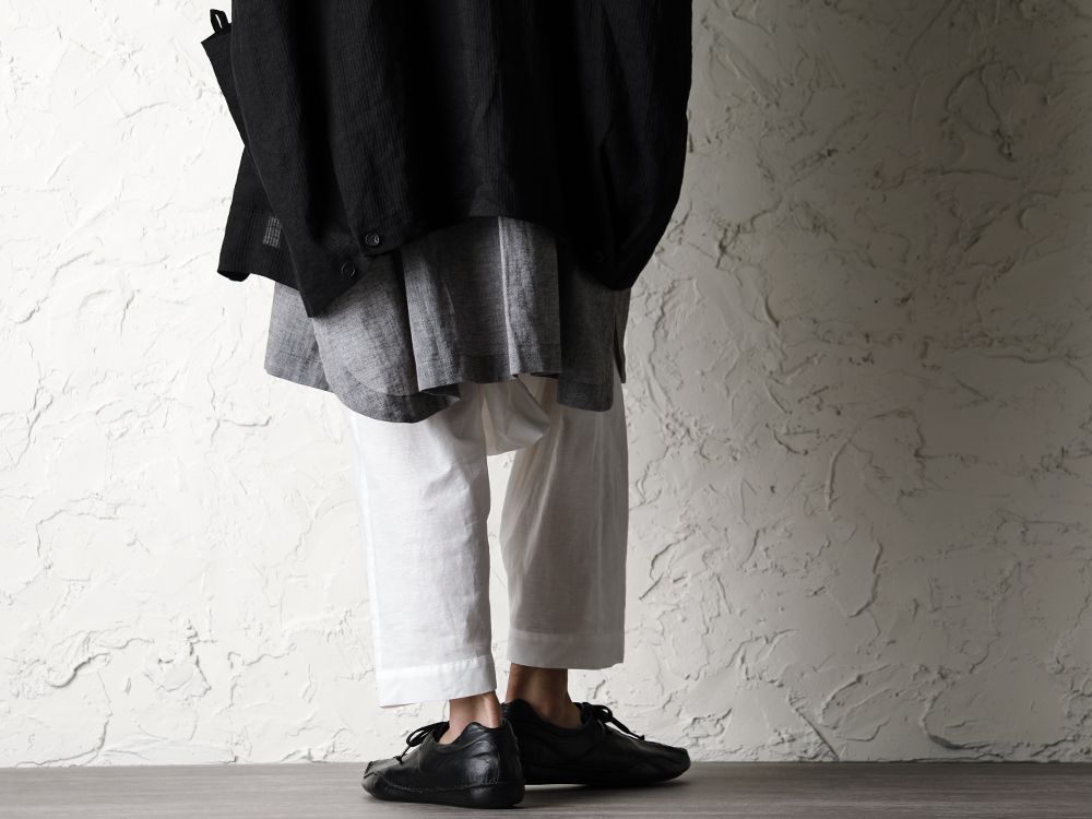 O project 20SS Stripe linen Hooded Shirts Jacket Style - 3-004