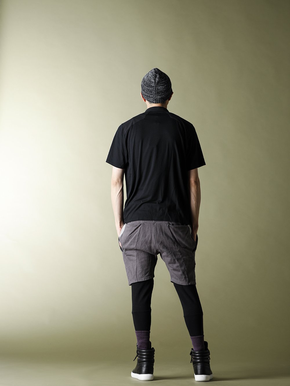 .LOGY kyoto 20SS 【 RIPVANWINKLE × VEILANCE 】LINE JERSEY SHORTS STYLING! - 3-003