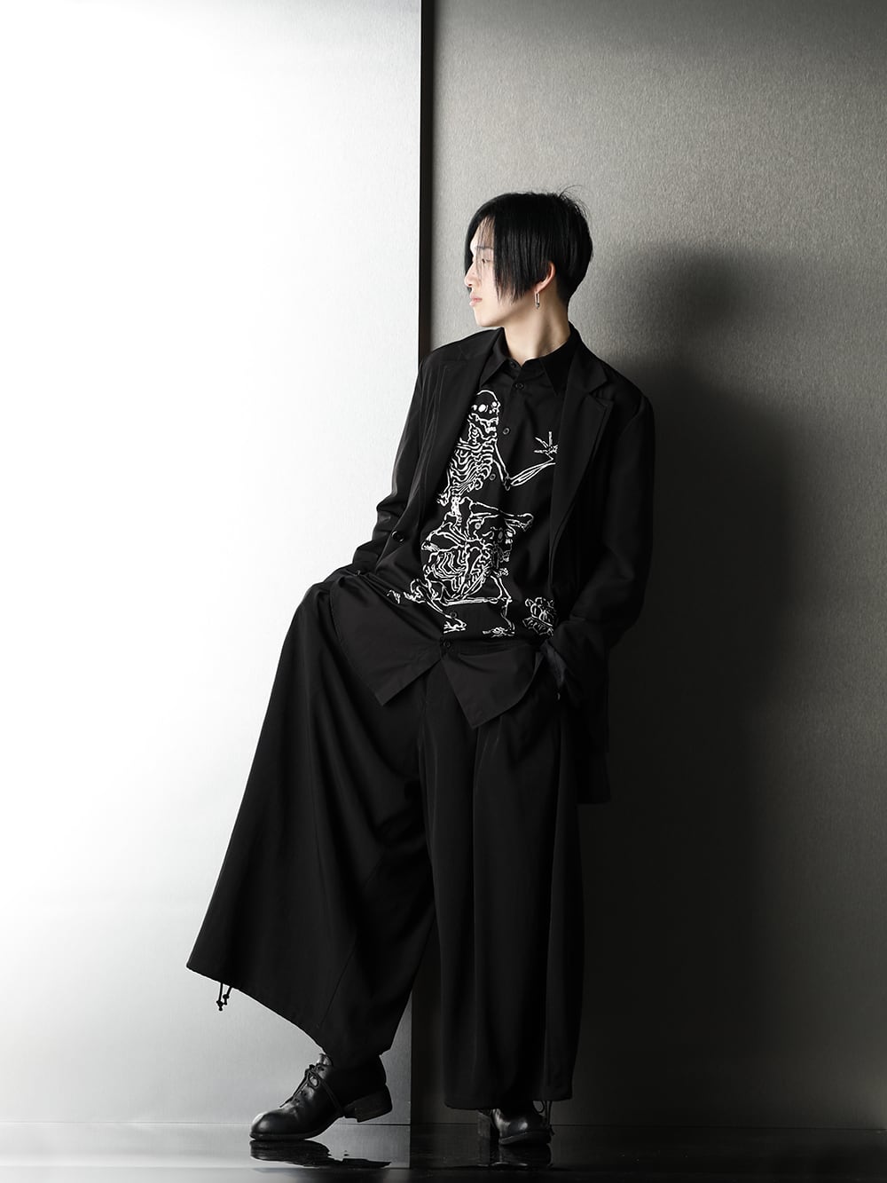 Ground Y x Kyosai Kawanabe Collaboration Shirt Styling - 1-001