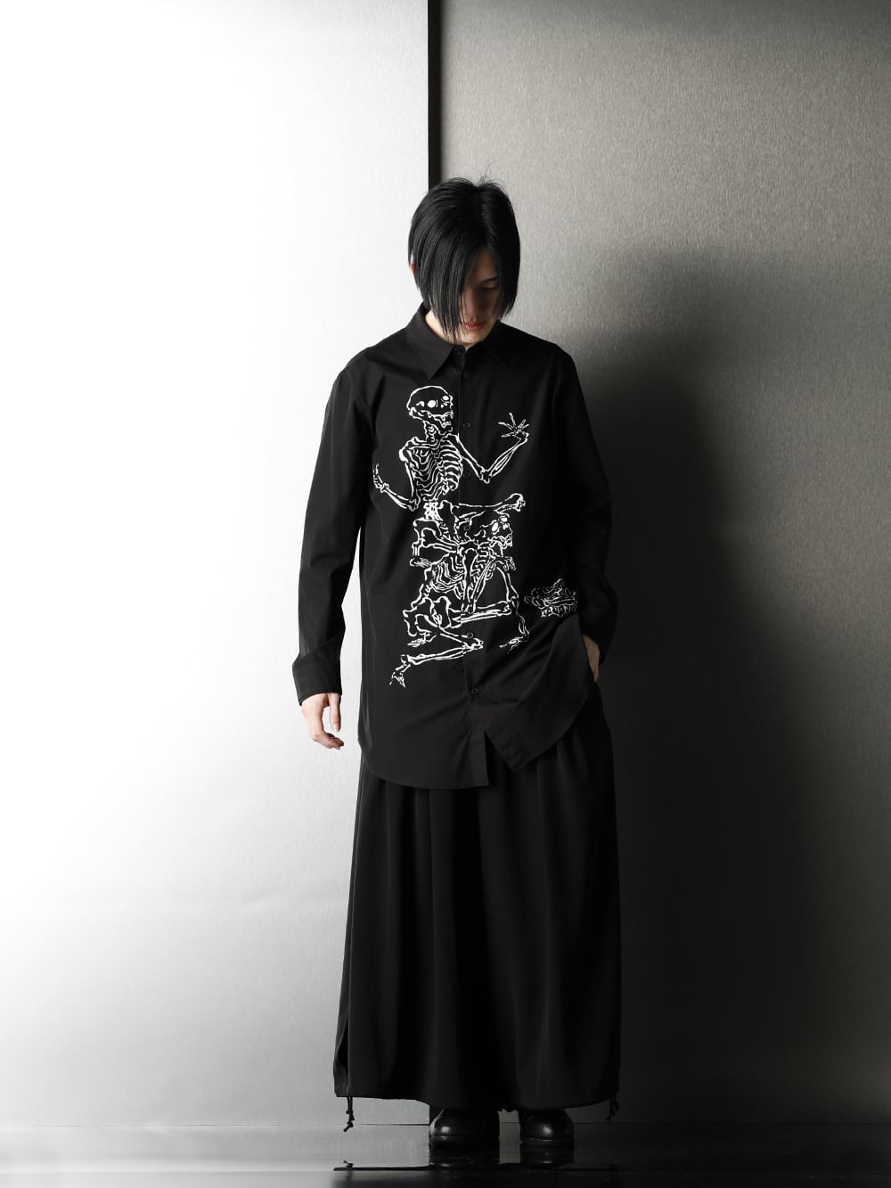 Ground Y x Kyosai Kawanabe Collaboration Shirt Styling - 3-001