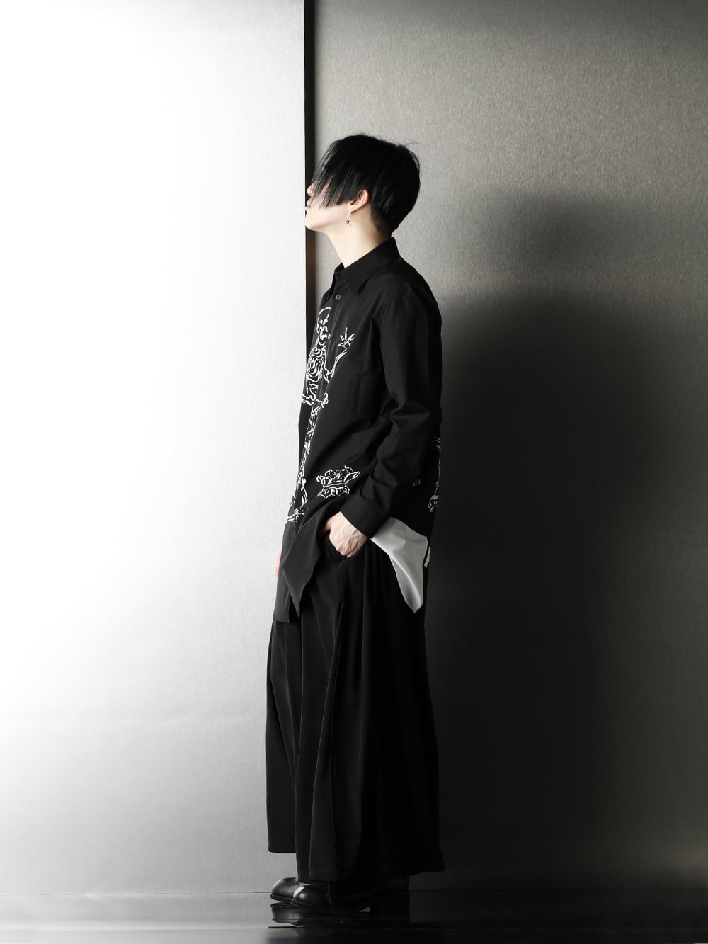 Ground Y x Kyosai Kawanabe Collaboration Shirt Styling - 3-002