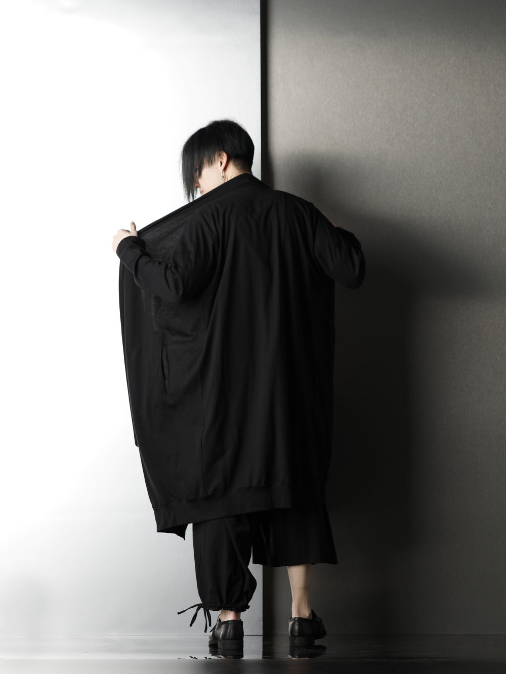 Ground Y x GUIDI All Black on the Yellow coloring Style - 1-003