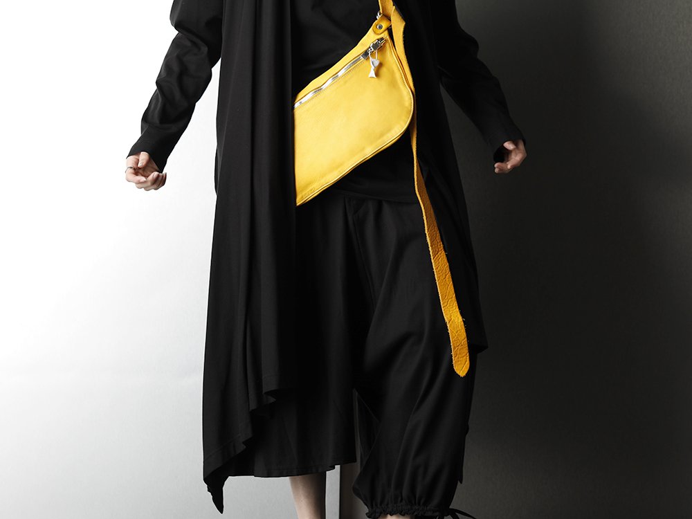 Ground Y x GUIDI All Black on the Yellow coloring Style - 2-005